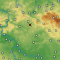 Nearby Forecast Locations - Stráž pod Ralskem - Kaart