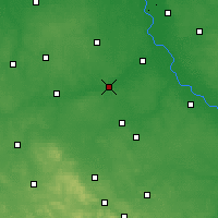 Nearby Forecast Locations - Białobrzegi - Kaart