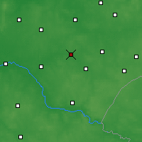 Nearby Forecast Locations - Brańsk - Kaart