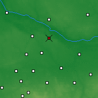 Nearby Forecast Locations - Gąbin - Kaart