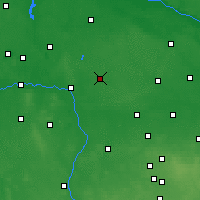 Nearby Forecast Locations - Kłodawa - Kaart