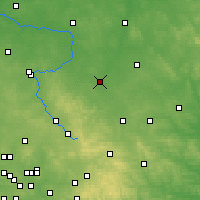 Nearby Forecast Locations - Koniecpol - Kaart