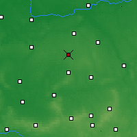 Nearby Forecast Locations - Koźmin Wielkopolski - Kaart