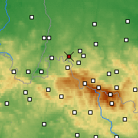 Nearby Forecast Locations - Leśna - Kaart