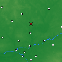 Nearby Forecast Locations - Maków Mazowiecki - Kaart