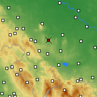 Nearby Forecast Locations - Niemcza - Kaart