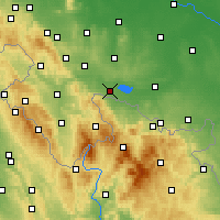 Nearby Forecast Locations - Paczków - Kaart