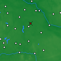 Nearby Forecast Locations - Piotrków Kujawski - Kaart