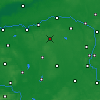 Nearby Forecast Locations - Pniewy - Kaart