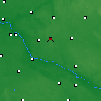 Nearby Forecast Locations - Skępe - Kaart