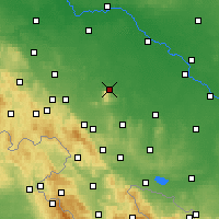 Nearby Forecast Locations - Sobótka - Kaart