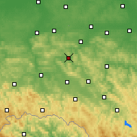 Nearby Forecast Locations - Strzyżów - Kaart