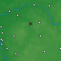 Nearby Forecast Locations - Węgrów - Kaart
