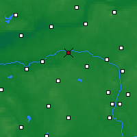 Nearby Forecast Locations - Wronki - Kaart