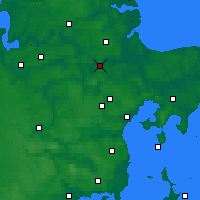 Nearby Forecast Locations - Randers - Kaart