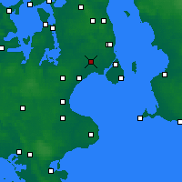 Nearby Forecast Locations - Glostrup - Kaart