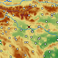 Nearby Forecast Locations - Moravče - Kaart