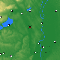 Nearby Forecast Locations - Sárbogárd - Kaart
