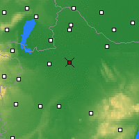 Nearby Forecast Locations - Csorna - Kaart