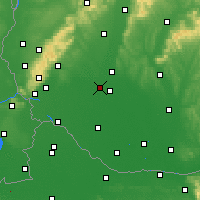 Nearby Forecast Locations - Sládkovičovo - Kaart