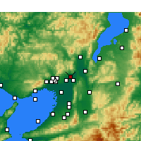 Nearby Forecast Locations - Takatsuki - Kaart