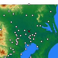 Nearby Forecast Locations - Noda - Kaart