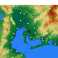 Nearby Forecast Locations - Kariya - Kaart