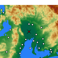 Nearby Forecast Locations - Inazawa - Kaart
