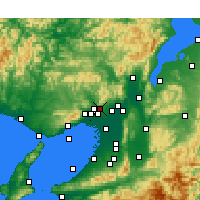 Nearby Forecast Locations - Minoh - Kaart