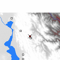 Nearby Forecast Locations - Llallagua - Kaart