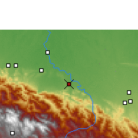 Nearby Forecast Locations - Entre Ríos - Kaart