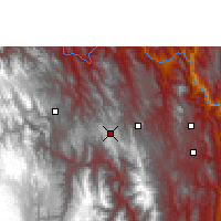 Nearby Forecast Locations - Tarabuco - Kaart