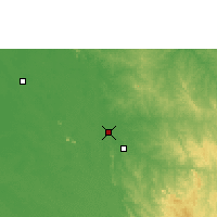 Nearby Forecast Locations - Yaguarú - Kaart