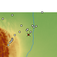 Nearby Forecast Locations - Paurito - Kaart
