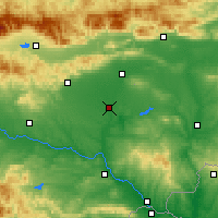 Nearby Forecast Locations - Radnevo - Kaart