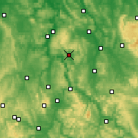 Nearby Forecast Locations - Uslar - Kaart