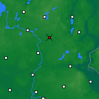 Nearby Forecast Locations - Templin - Kaart