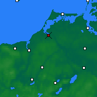 Nearby Forecast Locations - Ribnitz-Damgarten - Kaart