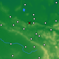 Nearby Forecast Locations - Preußisch Oldendorf - Kaart