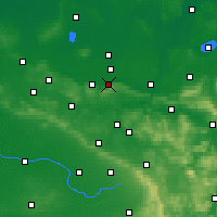 Nearby Forecast Locations - Lübbecke - Kaart