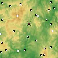 Nearby Forecast Locations - Frankenberg - Kaart