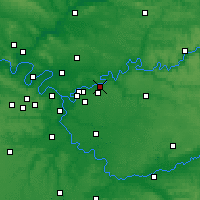 Nearby Forecast Locations - Lagny-sur-Marne - Kaart