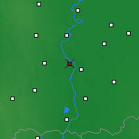 Nearby Forecast Locations - Csongrád - Kaart