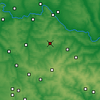 Nearby Forecast Locations - Popasna - Kaart