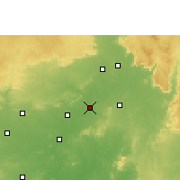 Nearby Forecast Locations - Tirora - Kaart