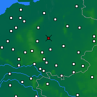 Nearby Forecast Locations - Deventer - Kaart