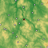 Nearby Forecast Locations - Hann. Münden - Kaart
