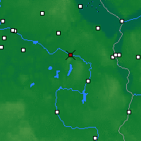 Nearby Forecast Locations - Fürstenwalde/Spree - Kaart