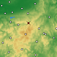 Nearby Forecast Locations - Brilon - Kaart