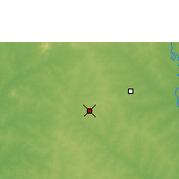 Nearby Forecast Locations - Kokologo - Kaart